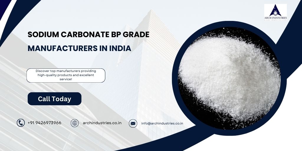 Sodium Carbonate Bp Grade Manufacturers In India