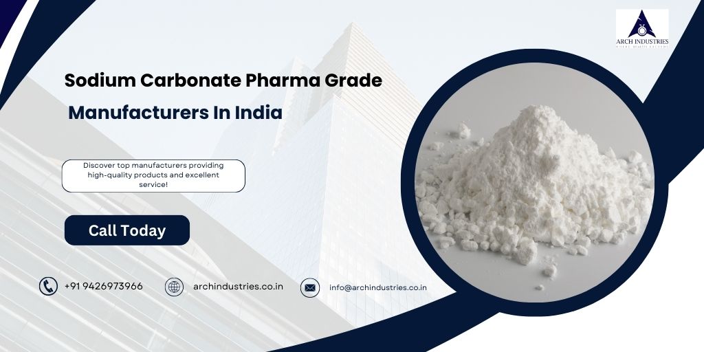 Sodium Carbonate Pharma Grade Manufacturers In India