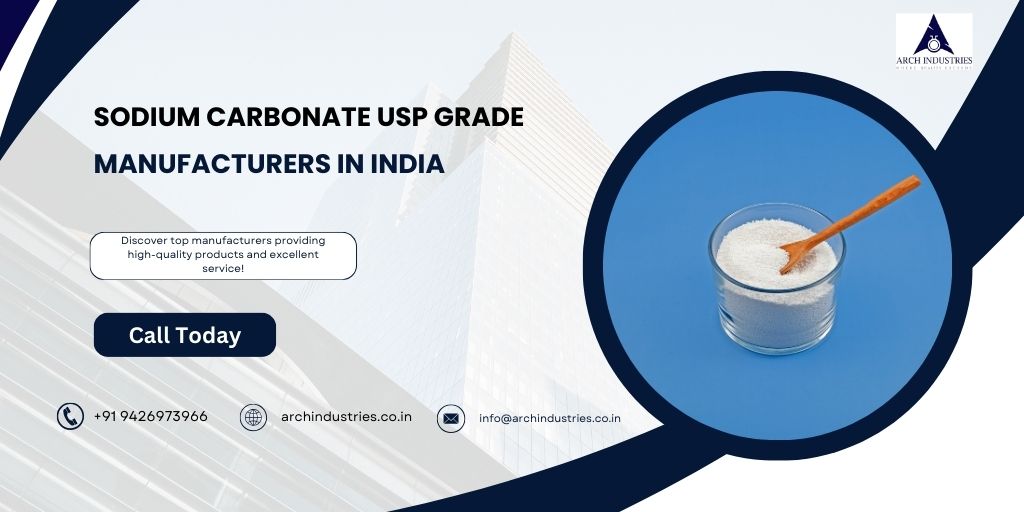 Sodium Carbonate Usp Grade Manufacturers In India